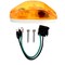 Truck-Lite Signal-Stat, Incandescent, Yellow Oval, 1 Bulb, Auxiliary Turn Signal, 2 Screw, Female 4095A - alternate 4